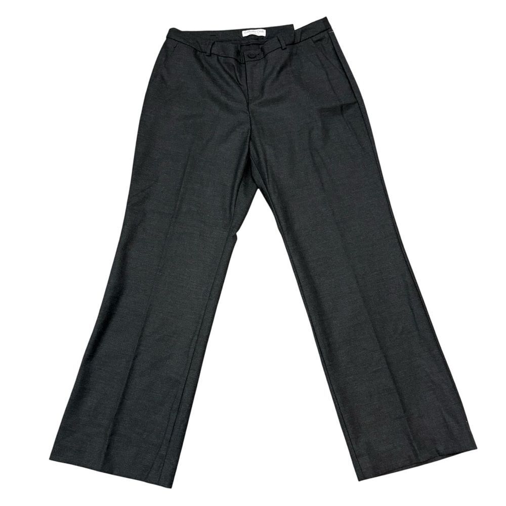 NWT Coldwater Creek Stretch Flannel Trouser Natural Fit Bootcut Size 10P Petite